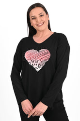 Bluza dama marimi mari Heart 1434-23