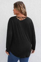 Bluza dama marimi mari animal print 1445-23