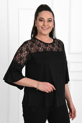 Bluza dama marimi mari dantela 1449-23