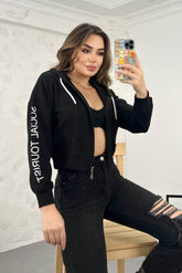 Hanorac dama cu fermoar Tourist 1583-23