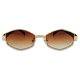 Ochelari de soare unisex Matteo Ferari , lentile maro cu protectie UV400