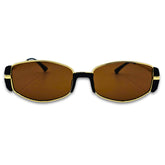 Ochelari de soare unisex Matteo Ferari, lentile maro