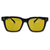 Ochelari unisex Matteo Ferari, lentile galbene, UV400