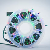 Instalatie de Craciun tip Liniara / sirag 50m, 480 leduri, Lumina Multicolor, BL-361-M