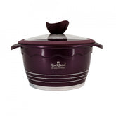 Oala din Granit cu capac 20 cm , Rockland DT20-BR