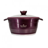 Oala din Granit cu capac 24 cm , Rockland DT24-BR