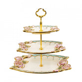 Platou decorativ etajat din ceramica, VS-2015