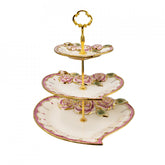 Platou decorativ etajat din ceramica, VS-2029