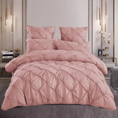 Lenjerie de Pat Bumbac Finet Deluxe – Set 6 Piese | Calitate Superioara pentru Somn Odihnitor | COD 0070-V