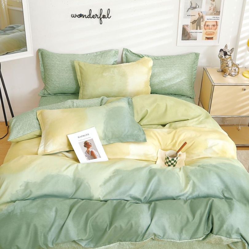 Lenjerie de Pat Bumbac Finet 6 Piese – Confort Premium și Design Modern | COD 0096-SI