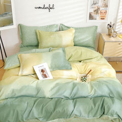 Lenjerie de Pat Bumbac Finet 6 Piese – Confort Premium și Design Modern | COD 0096-SI