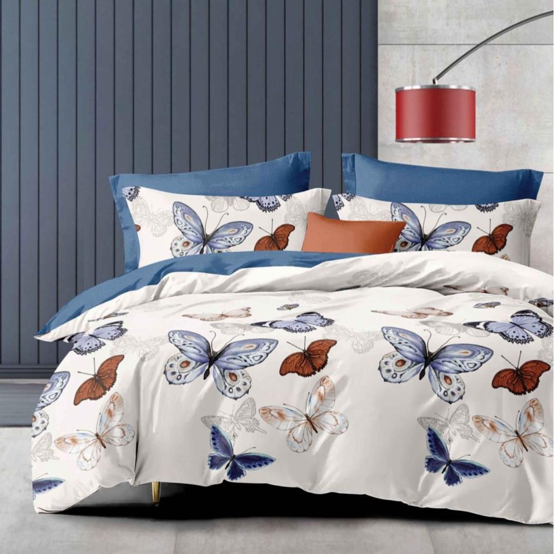 Lenjerie de Pat din Bumbac Finet – 6 Piese | Confort si Caldura Pentru Nopti Linistite | COD 0043-TL