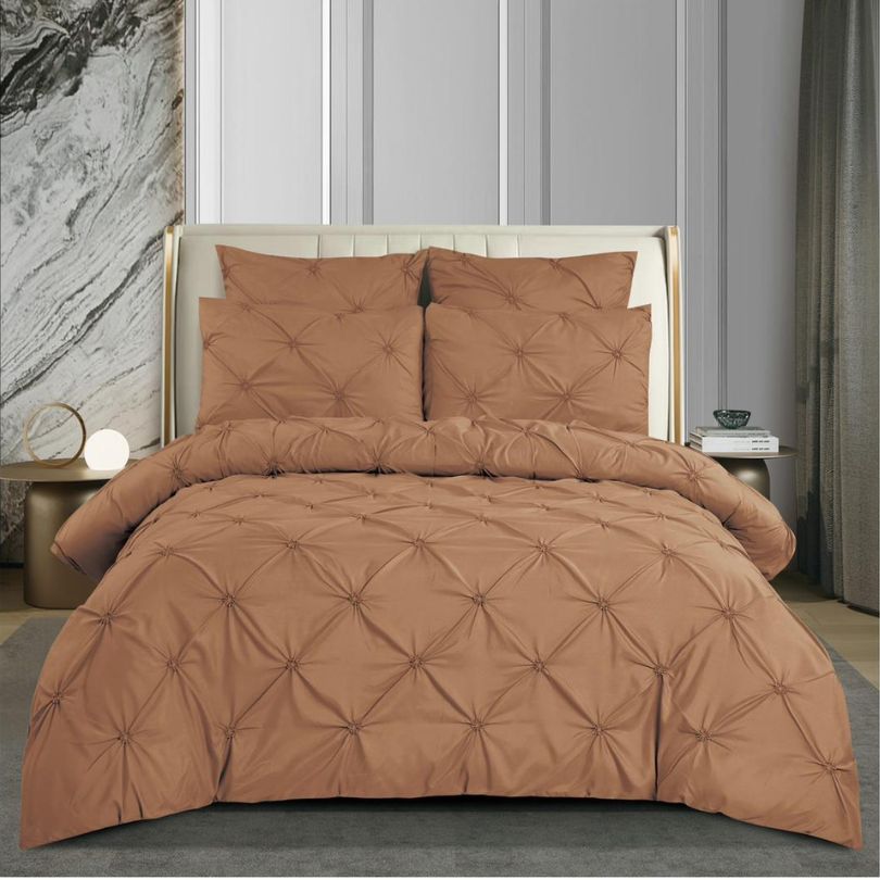Lenjerie de Pat Bumbac Finet Deluxe – Set 6 Piese | Confort si Eleganta pentru Dormitorul Tau | COD 0352-SI