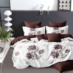 Lenjerie de Pat din Bumbac Finet – 6 Piese | Confort si Caldura Pentru Nopti Linistite | COD 0044-TL