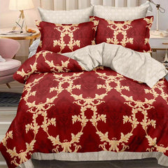 Lenjerie de Pat Bumbac Finet 6 Piese – Confort Premium și Design Modern | COD 0056-SI