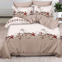 Lenjerie de Pat Bumbac Finet 6 Piese – Confort Premium și Design Modern | COD 0039-SI