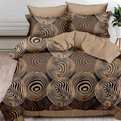 Lenjerie de Pat Bumbac Finet 6 Piese – Confort Premium și Design Modern | COD 0055-SI