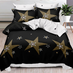 Lenjerie de Pat Bumbac Finet 6 Piese – Confort Premium și Design Modern | COD 0054-SI