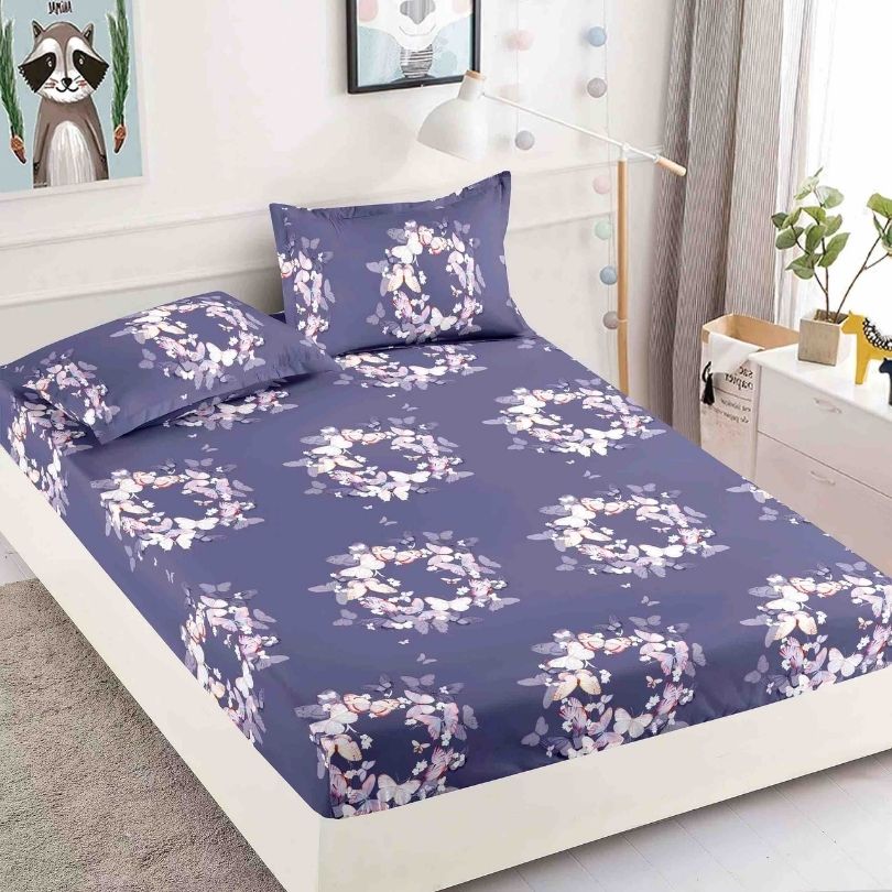 Husa de Pat Bumbac Finet 3 Piese – Confort si Eleganta pentru Somnul Tau | COD 0795-J