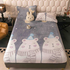 Husa de Pat Cocolino – Set 3 Piese | Caldura, Confort si Stil in Sezonul Rece | COD 0966-J