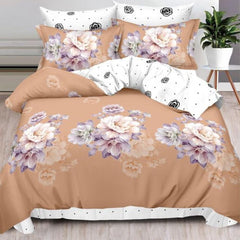 Lenjerie de Pat Bumbac Finet 6 Piese – Confort Premium și Design Modern | COD 0035-SI