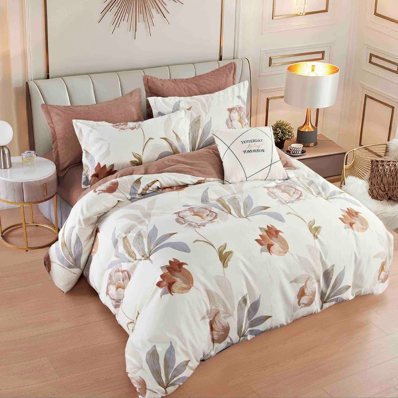 Lenjerie de Pat Finet 6 Piese cu Elastic – Confort si Eleganta pentru Somnul Tau | COD 0636-J