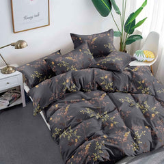 Lenjerie de Pat din Bumbac Satinat – 4 Piese pentru Confort si Eleganta in Dormitor | 0021-TL