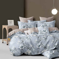 Lenjerie de Pat din Bumbac Satinat – 4 Piese pentru Confort si Eleganta in Dormitor | 0025-TL