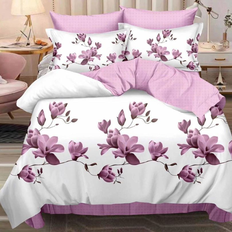 Lenjerie de Pat Bumbac Finet 6 Piese – Confort Premium și Design Modern | COD 0028-SI