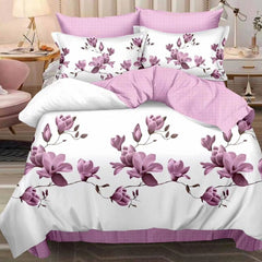 Lenjerie de Pat Bumbac Finet 6 Piese – Confort Premium și Design Modern | COD 0028-SI
