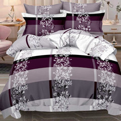 Lenjerie de Pat Bumbac Finet 6 Piese – Confort Premium și Design Modern | COD 0027-SI