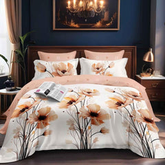 Lenjerie de Pat din Bumbac Finet – 6 Piese | Confort si Caldura Pentru Nopti Linistite | COD 0058-TL