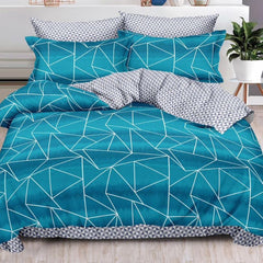 Lenjerie de Pat Bumbac Finet 6 Piese – Confort Premium și Design Modern | COD 0025-SI