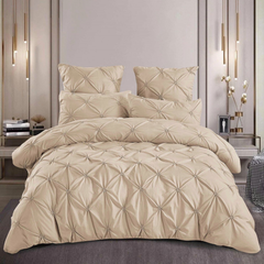 Lenjerie de Pat Bumbac Finet Deluxe – Set 6 Piese | Calitate Superioara pentru Somn Odihnitor | COD 0072-V