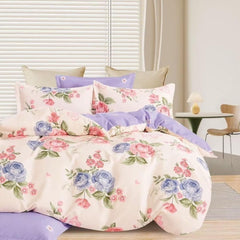 Lenjerie de Pat din Bumbac Finet – 6 Piese | Confort si Caldura Pentru Nopti Linistite | COD 0066-TL