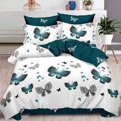 Lenjerie de Pat Bumbac Finet 6 Piese – Confort Premium și Design Modern | COD 0015-SI