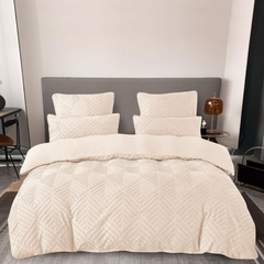 Lenjerie de Pat Jacquard – Set 6 Piese | Eleganta, Rafinament si Confort Premium | COD 0094-V