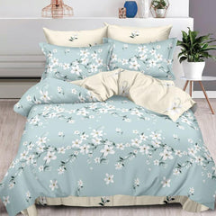 Lenjerie de Pat Bumbac Finet 6 Piese – Confort Premium și Design Modern | COD 0013-SI
