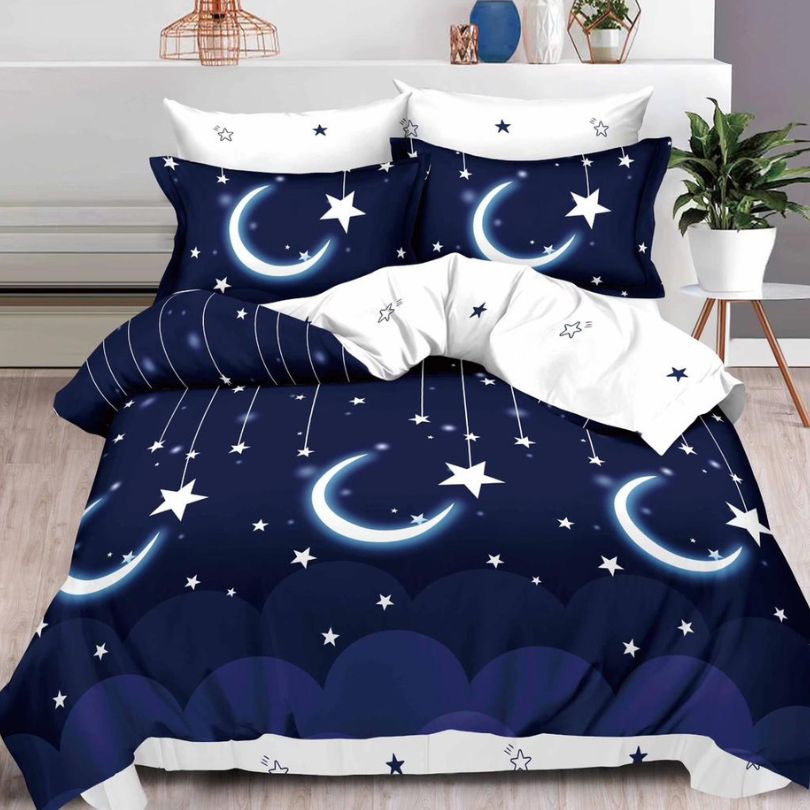 Lenjerie de Pat Bumbac Finet 6 Piese – Confort Premium și Design Modern | COD 0009-SI