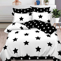 Lenjerie de Pat Bumbac Finet 6 Piese – Confort Premium și Design Modern | COD 0007-SI