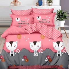 Lenjerie de Pat Bumbac Finet 6 Piese – Confort Premium și Design Modern | COD 0005-SI