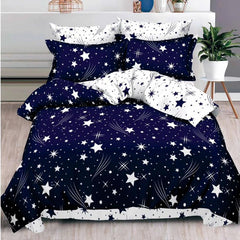 Lenjerie de Pat Bumbac Finet 6 Piese – Confort Premium și Design Modern | COD 0001-SI