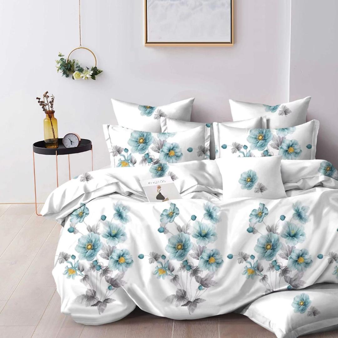 Lenjerie de Pat din Bumbac Finet – 6 Piese | Confort si Caldura Pentru Nopti Linistite | COD 0084-TL