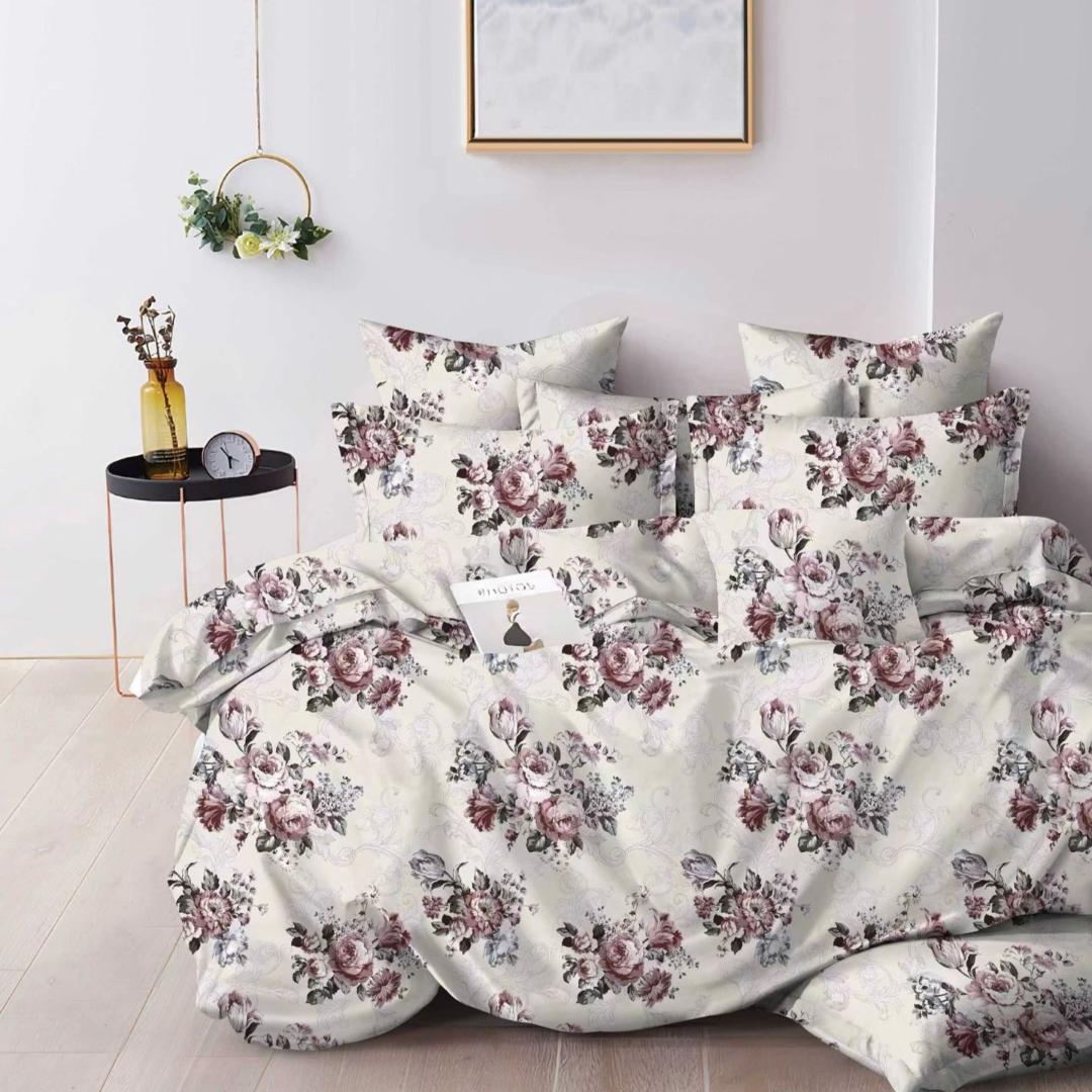 Lenjerie de Pat din Bumbac Finet – 6 Piese | Confort si Caldura Pentru Nopti Linistite | COD 0086-TL