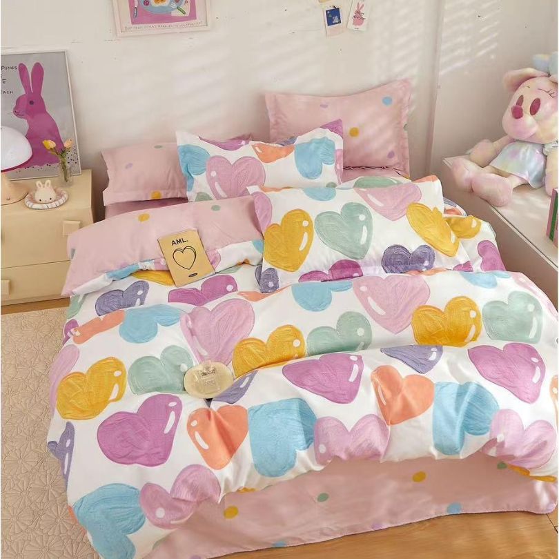 Lenjerie de Pat Bumbac Finet 6 Piese – Confort Premium și Design Modern | COD 0146-SI