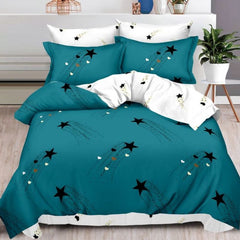 Lenjerie de Pat Bumbac Finet 6 Piese – Confort Premium și Design Modern | COD 0144-SI