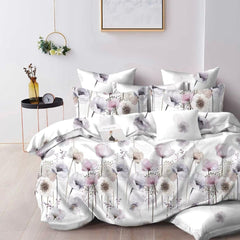Lenjerie de Pat din Bumbac Finet – 6 Piese | Confort si Caldura Pentru Nopti Linistite | COD 0090-TL