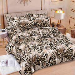 Lenjerie de Pat Bumbac Finet 6 Piese – Confort Premium și Design Modern | COD 0143-SI