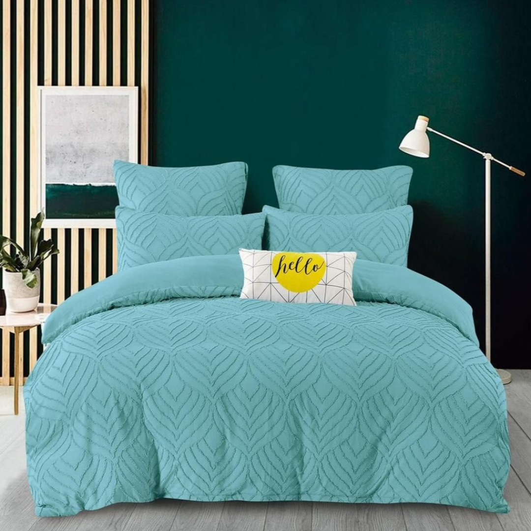 Lenjerie de Pat Jacquard – Set 6 Piese | Eleganta, Rafinament si Confort Premium | COD 0097-V