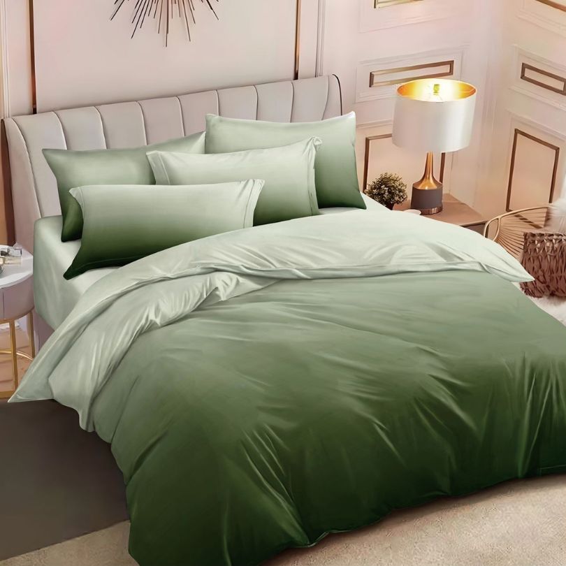 Lenjerie de Pat Bumbac Finet 6 Piese – Confort Premium și Design Modern | COD 0129-SI
